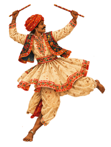 Folk Dancer in Kediyu